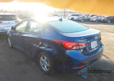 2015 Hyundai Elantra Se из США, поврежденный, VIN 5NPDH4AE2FH616841
